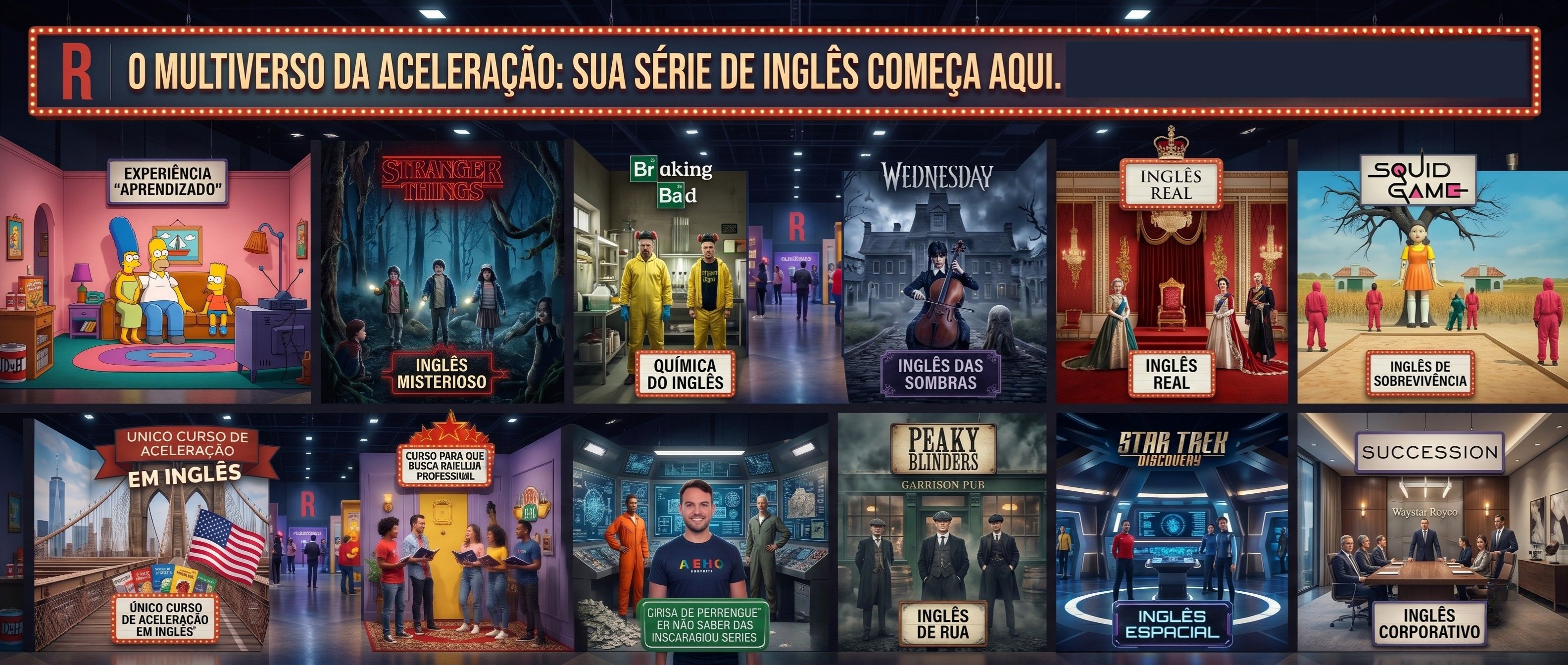 O Multiverso da Aceleração — Sua série de inglês começa aqui